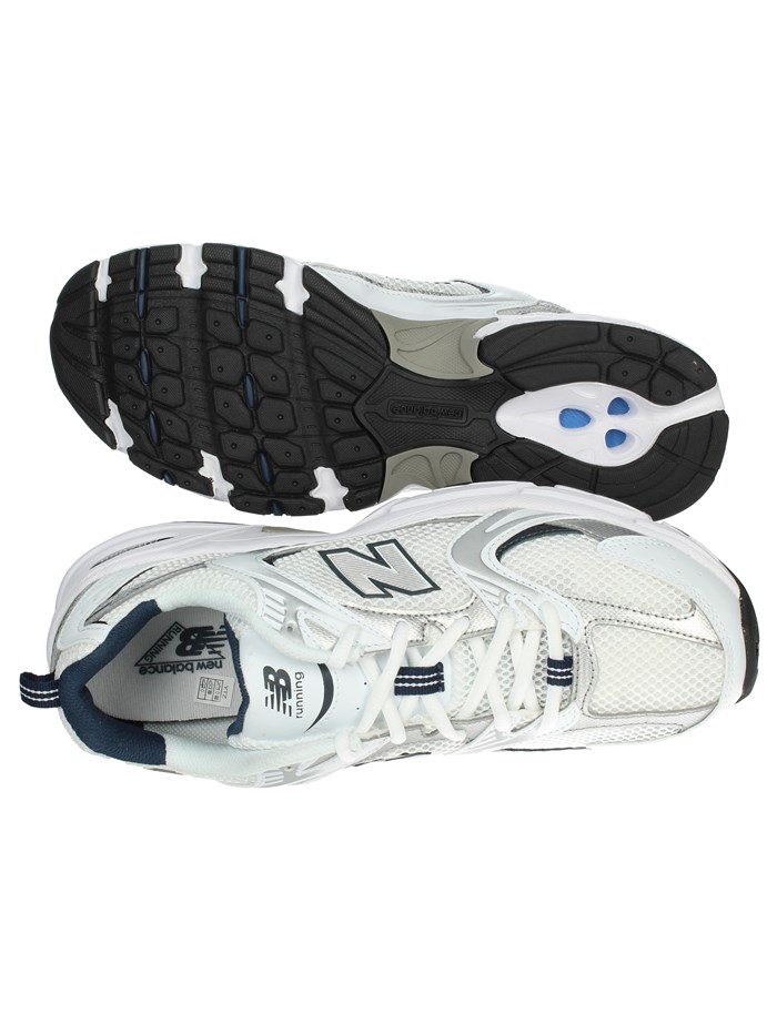 SNEAKERS BASSA MR530SG BIANCO/ARGENTO