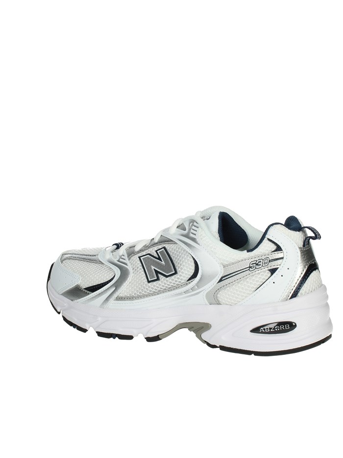 SNEAKERS BASSA MR530SG BIANCO/ARGENTO