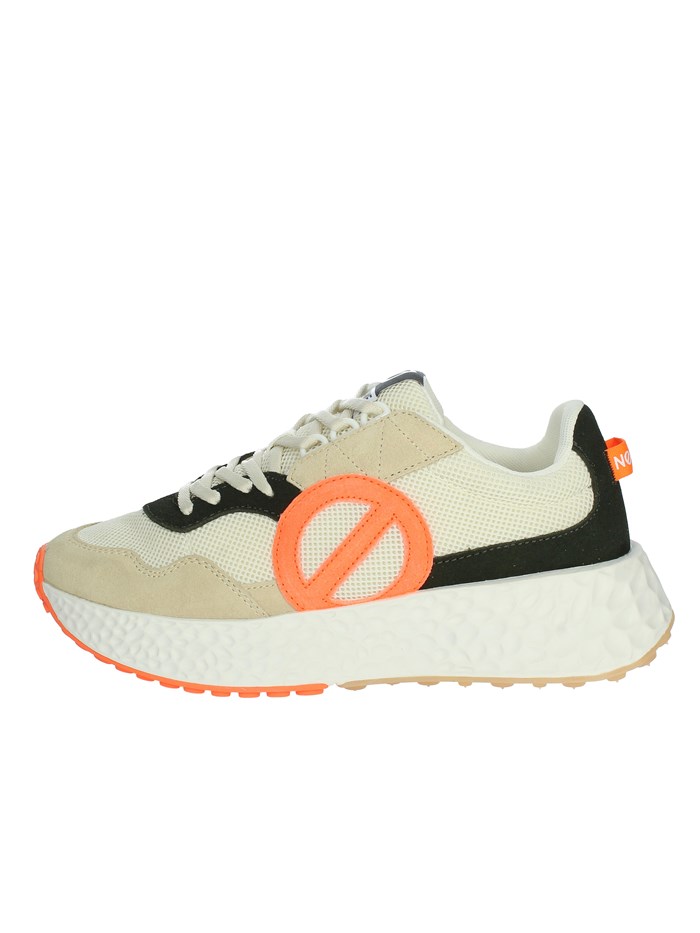 SNEAKERS BASSA CARTER JOGGER BEIGE/ARANCIONE