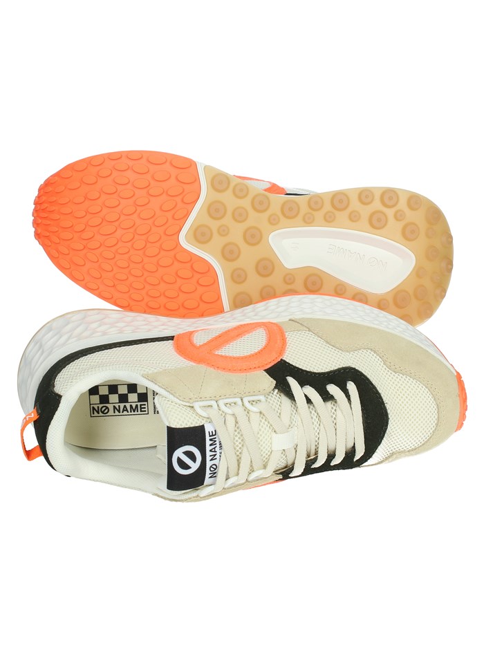 SNEAKERS BASSA CARTER JOGGER BEIGE/ARANCIONE