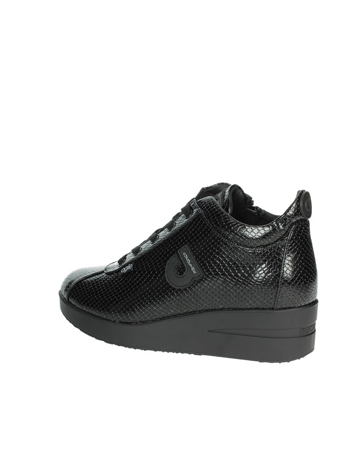 SNEAKERS BASSA JACKIE COUPE NERO