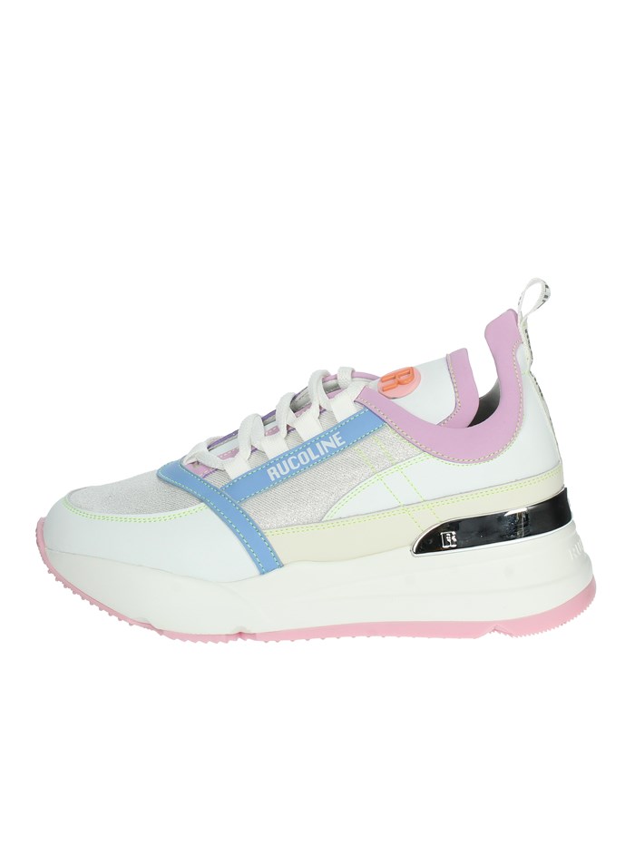 SNEAKERS BASSA 4011 BIANCO/ROSA