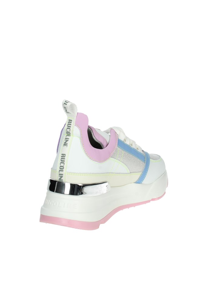 SNEAKERS BASSA 4011 BIANCO/ROSA