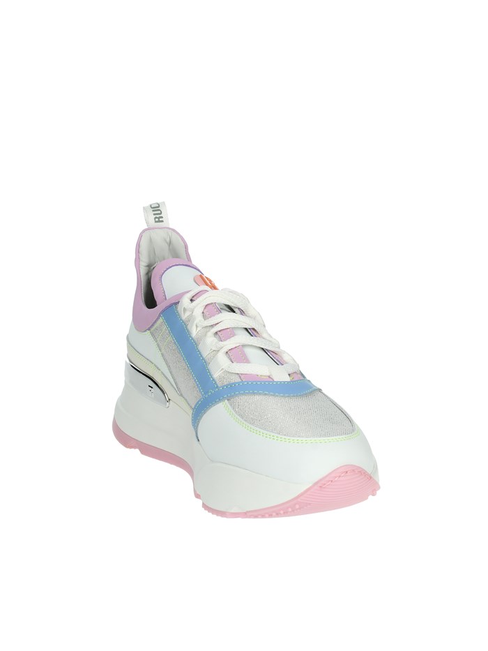 SNEAKERS BASSA 4011 BIANCO/ROSA