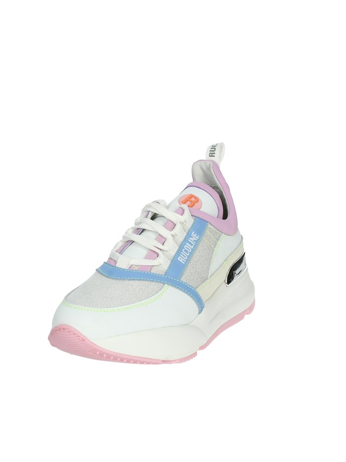 SNEAKERS BASSA 4011 BIANCO/ROSA