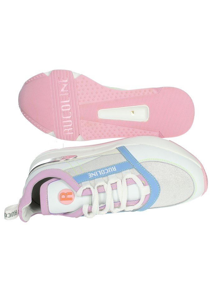 SNEAKERS BASSA 4011 BIANCO/ROSA