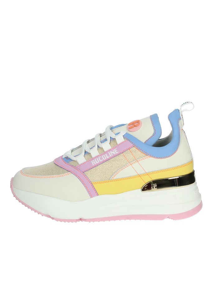 SNEAKERS BASSA 4011 BEIGE/ROSA