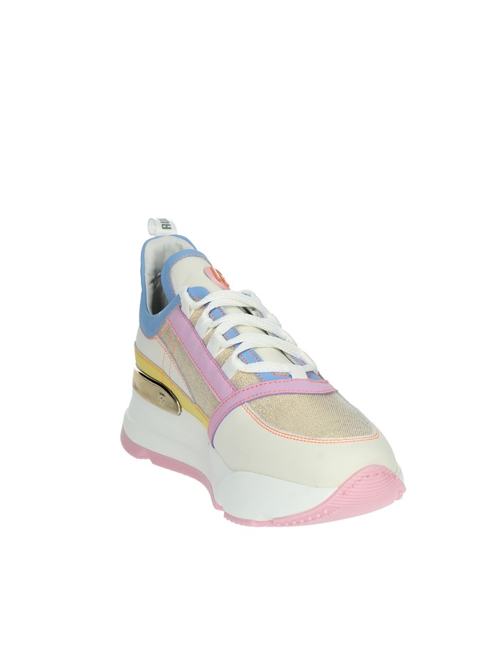 SNEAKERS BASSA 4011 BEIGE/ROSA