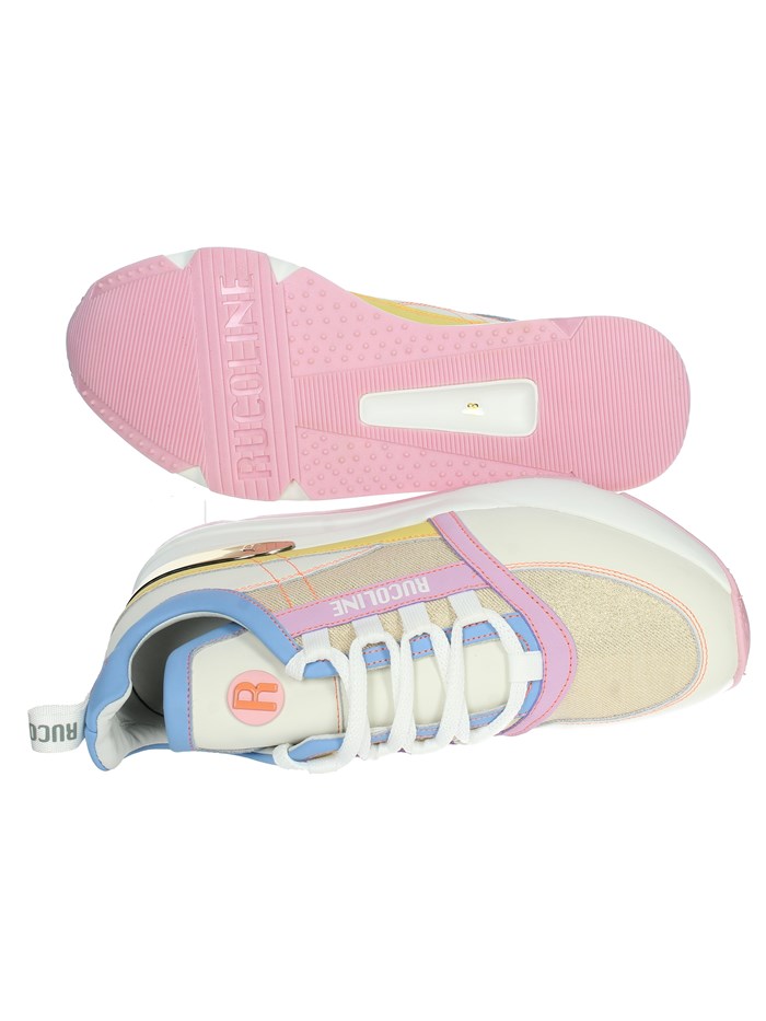 SNEAKERS BASSA 4011 BEIGE/ROSA