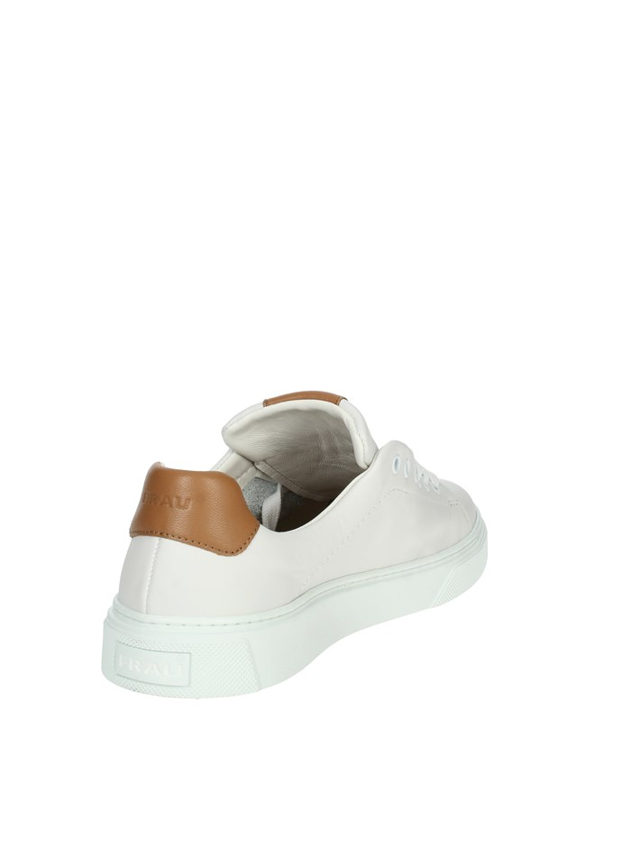 SNEAKERS BASSA 28M3 BIANCO/CUOIO