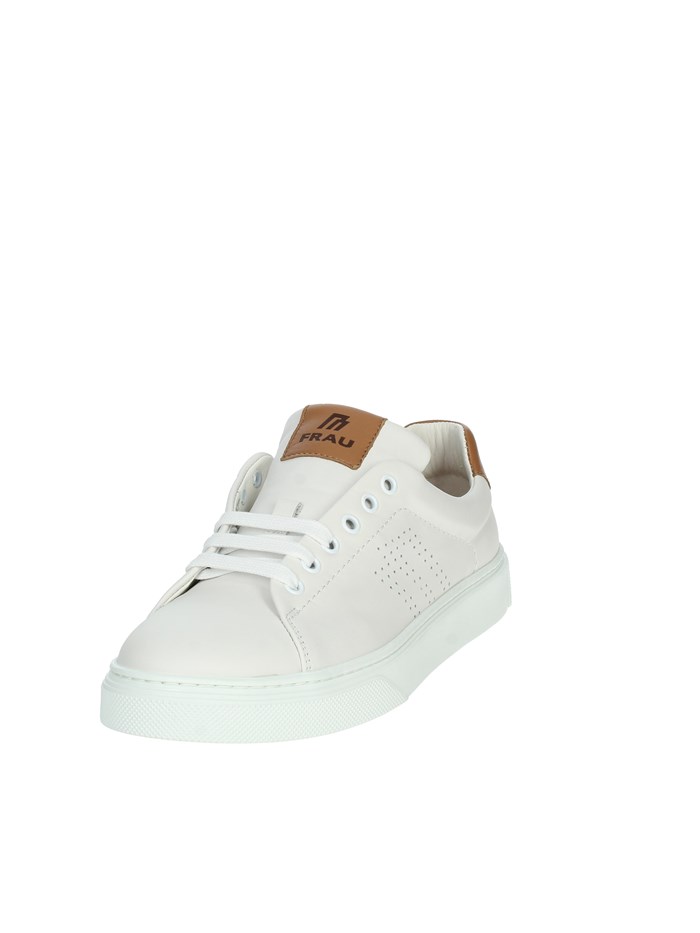 SNEAKERS BASSA 28M3 BIANCO/CUOIO