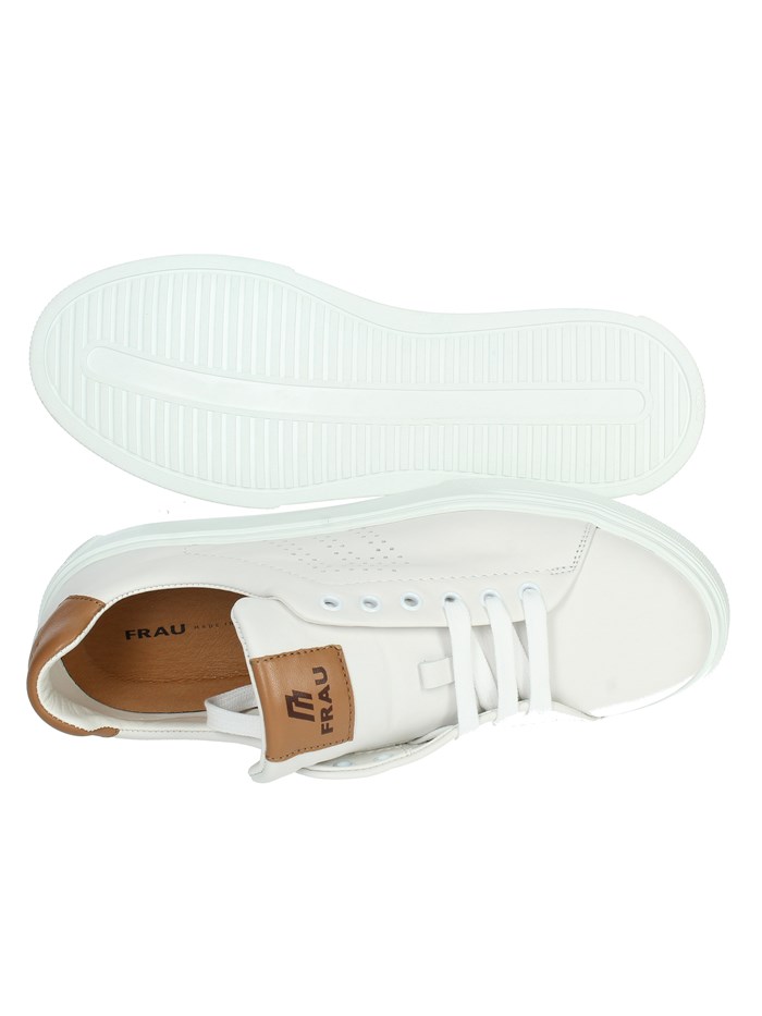 SNEAKERS BASSA 28M3 BIANCO/CUOIO