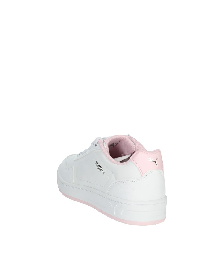 SNEAKERS BASSA 395021 BIANCO/ROSA