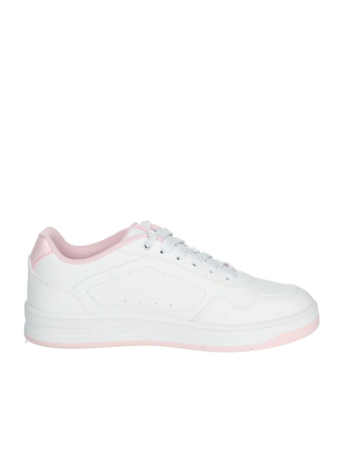 SNEAKERS BASSA 395021 BIANCO/ROSA