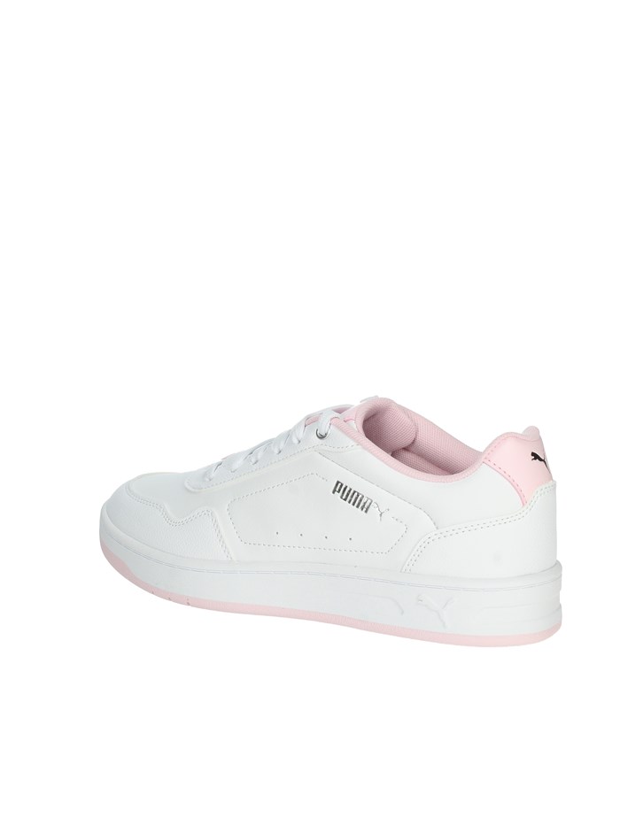 SNEAKERS BASSA 395021 BIANCO/ROSA