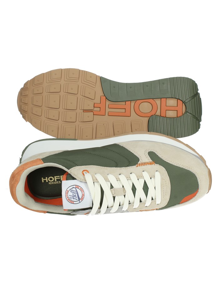 SNEAKERS BASSA RHODES BEIGE/VERDE