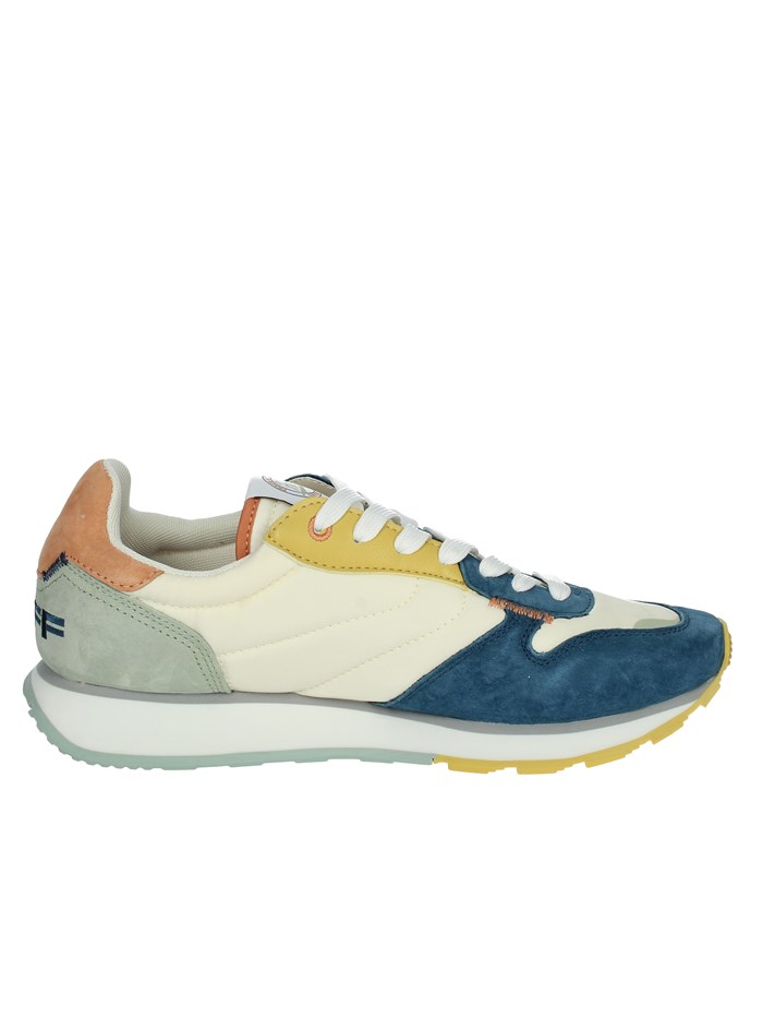 SNEAKERS BASSA PERGAMON BEIGE/BLU