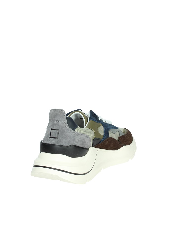 SNEAKERS BASSA M391-FG-DR-AR MARRONE/VERDONE