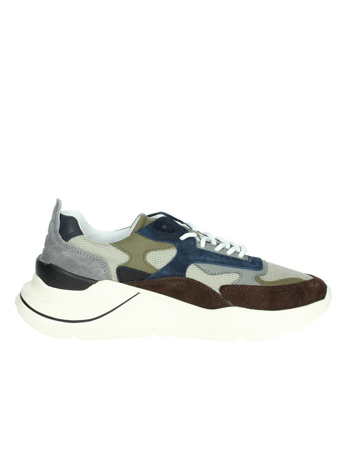 SNEAKERS BASSA M391-FG-DR-AR MARRONE/VERDONE