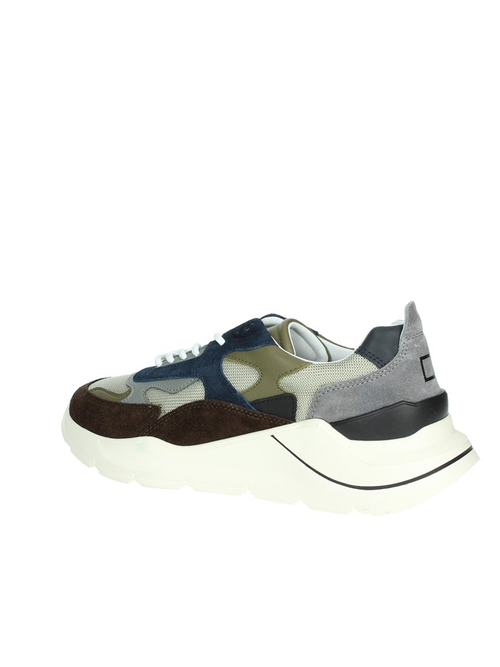 SNEAKERS BASSA M391-FG-DR-AR MARRONE/VERDONE