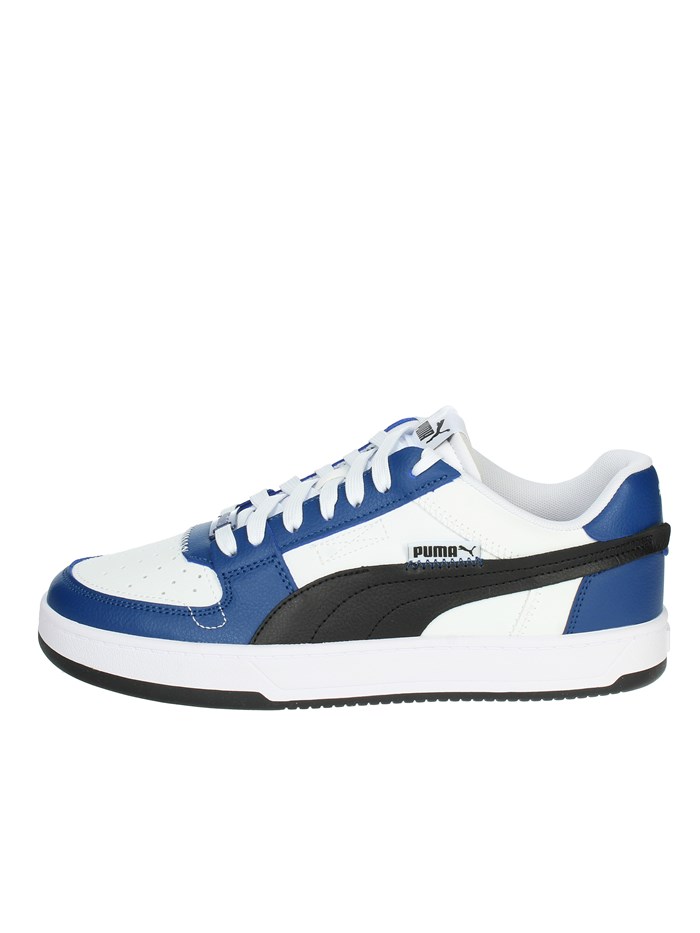 SNEAKERS BASSA 392332 BIANCO/AZZURRO