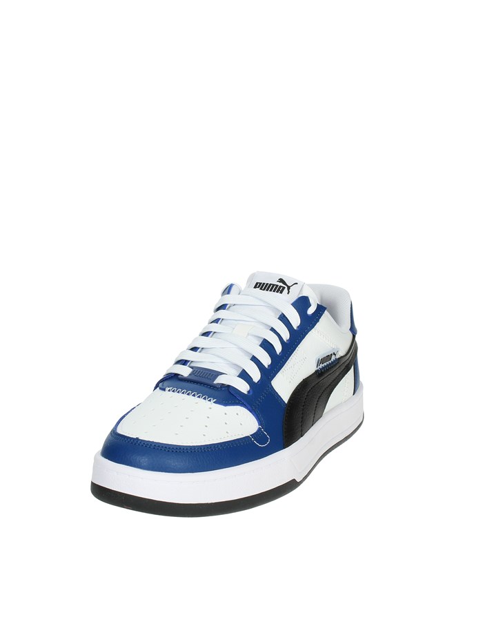 SNEAKERS BASSA 392332 BIANCO/AZZURRO