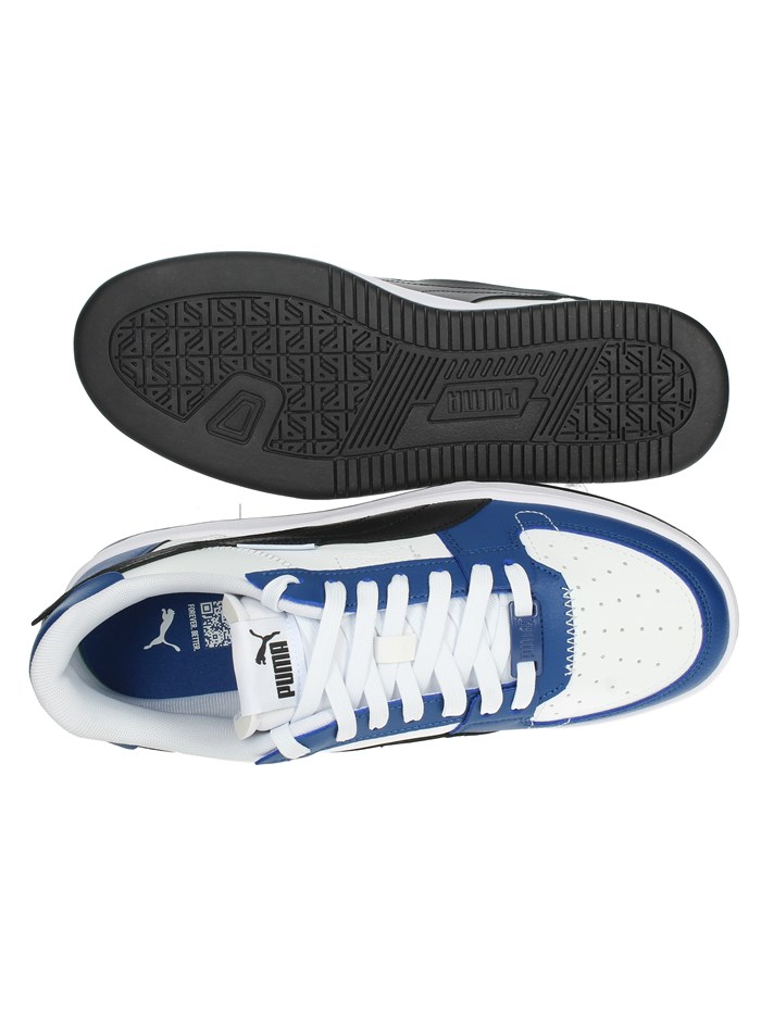 SNEAKERS BASSA 392332 BIANCO/AZZURRO