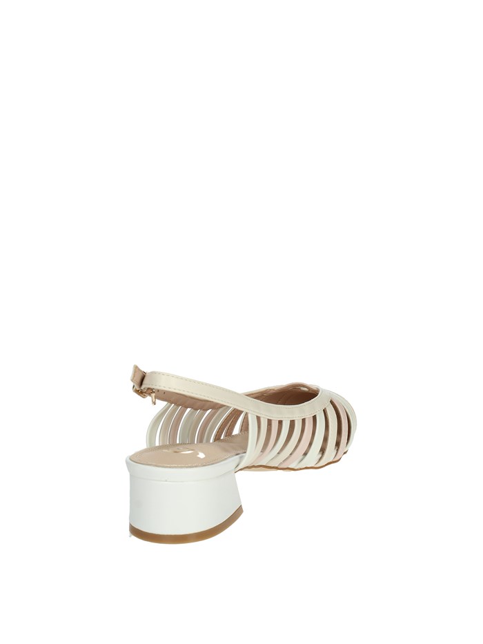 DECOLLETE' GD65 BEIGE/BIANCO