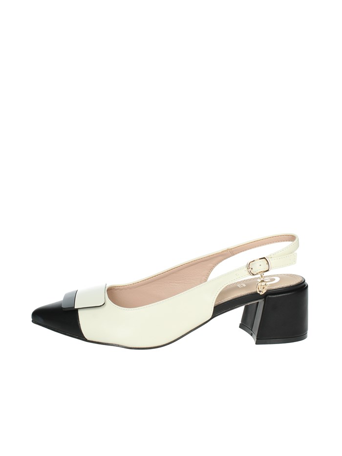 DECOLLETE' GD79 BEIGE/NERO