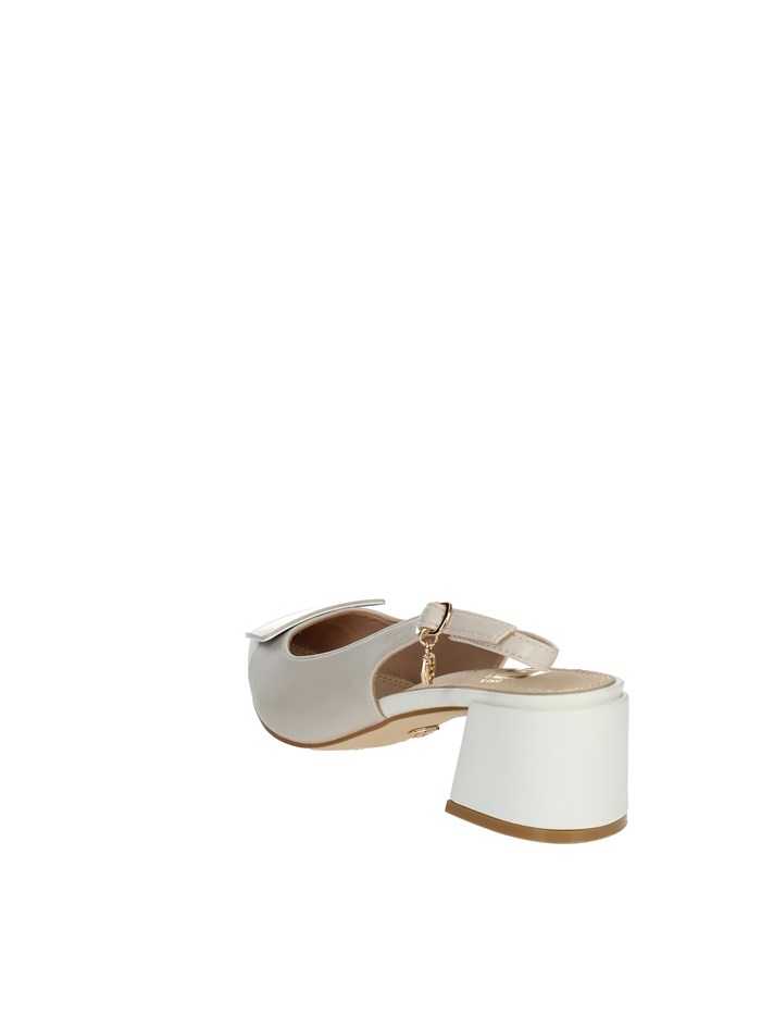 DECOLLETE' GD79 BEIGE/BIANCO