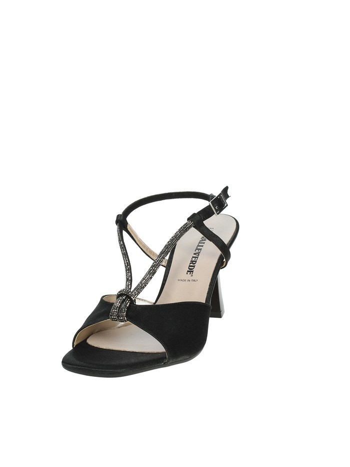 SANDALI CON TACCO 28463 NERO