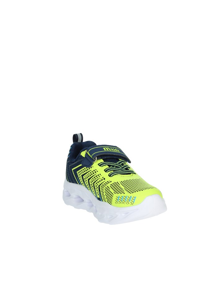 SNEAKERS BASSA M2454 GIALLO FLUO