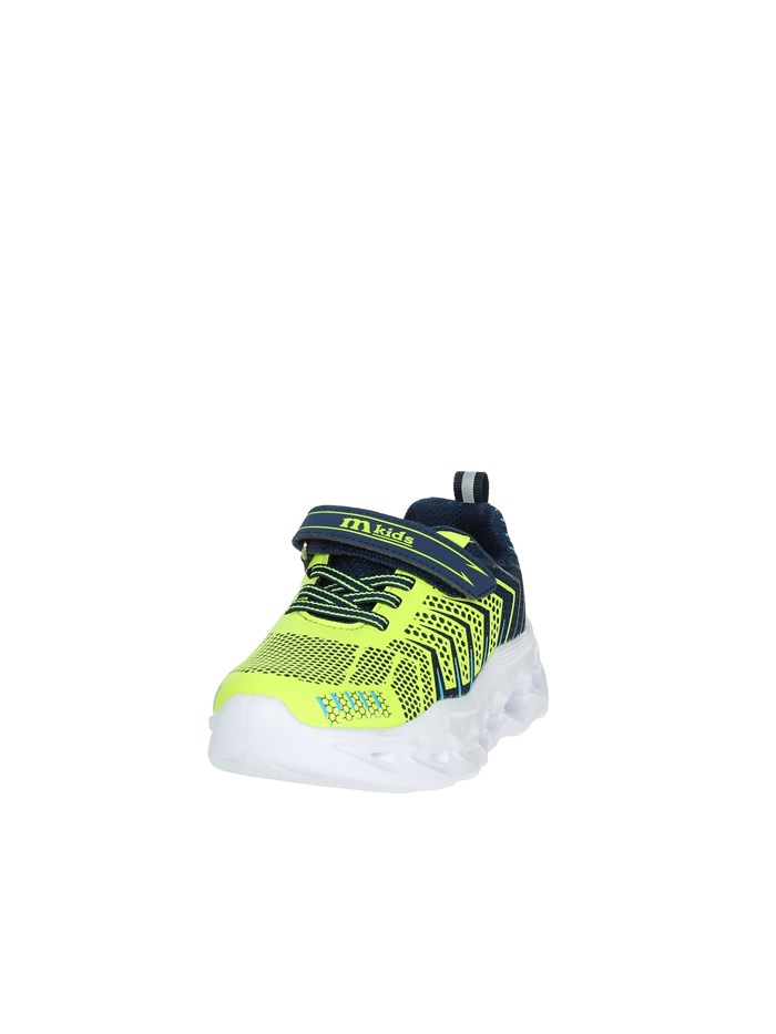 SNEAKERS BASSA M2454 GIALLO FLUO