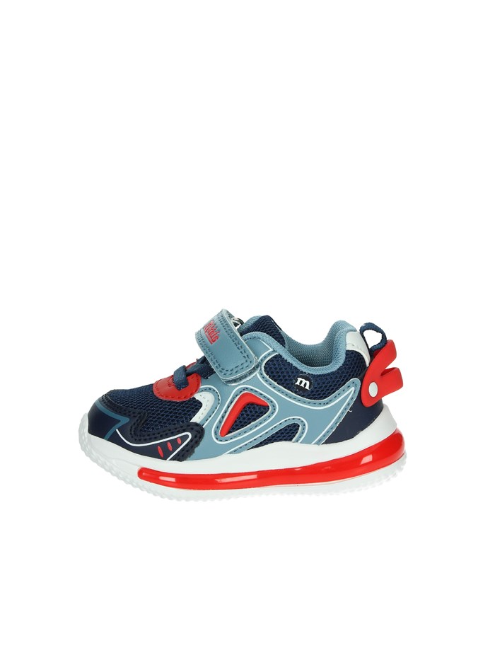 SNEAKERS BASSA M2436 BLU/ROSSO