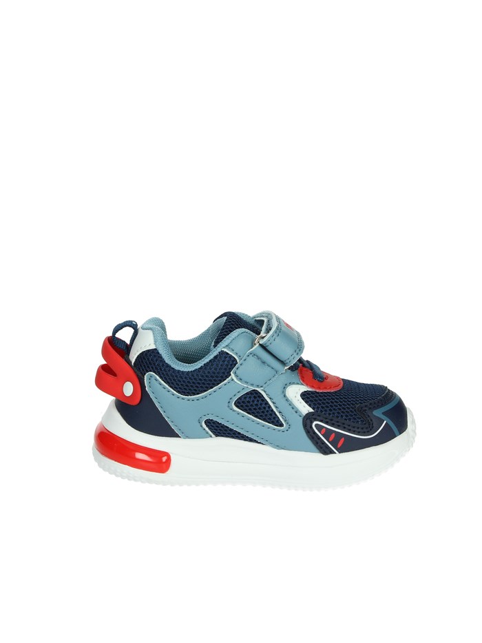 SNEAKERS BASSA M2436 BLU/ROSSO