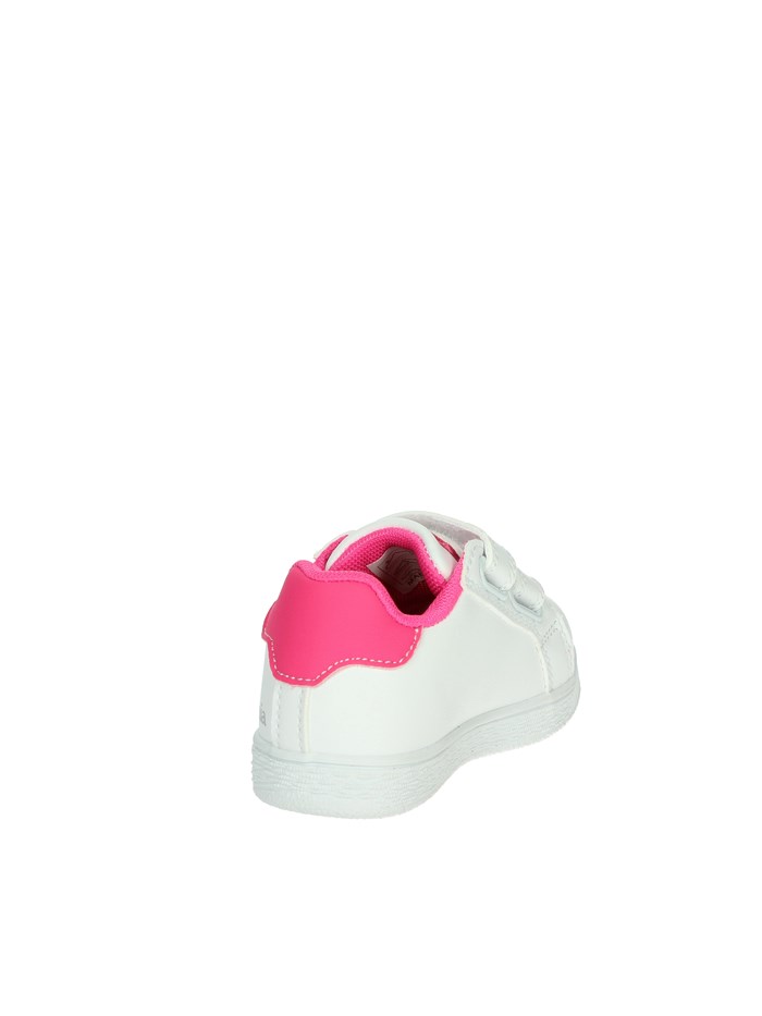 SNEAKERS BASSA M2448 BIANCO/FUCSIA