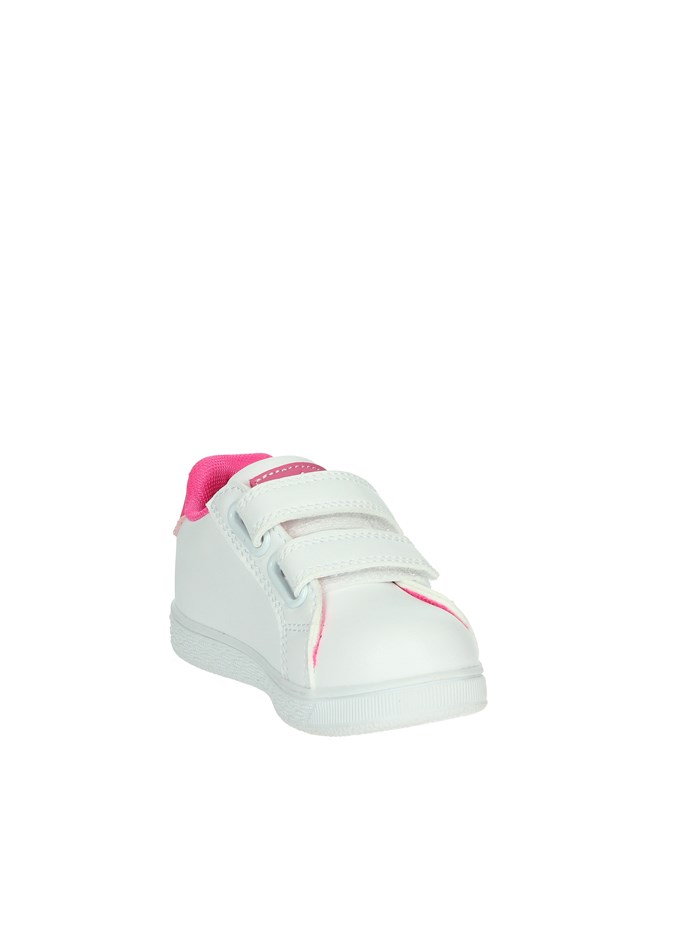 SNEAKERS BASSA M2448 BIANCO/FUCSIA