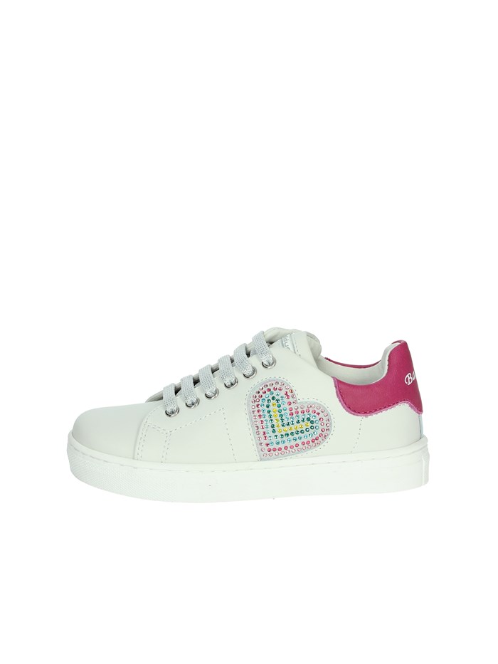 SNEAKERS BASSA BUTT1832 BIANCO/FUCSIA