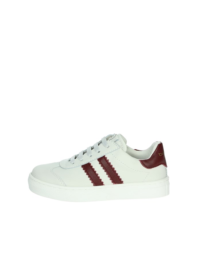 SNEAKERS BASSA BUTT1843 BIANCO/BORDEAUX