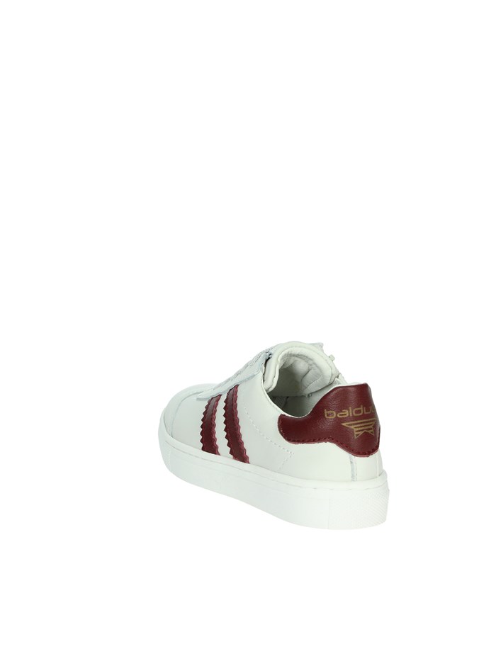 SNEAKERS BASSA BUTT1843 BIANCO/BORDEAUX