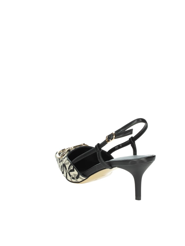 SLINGBACK 8581 NERO/BEIGE