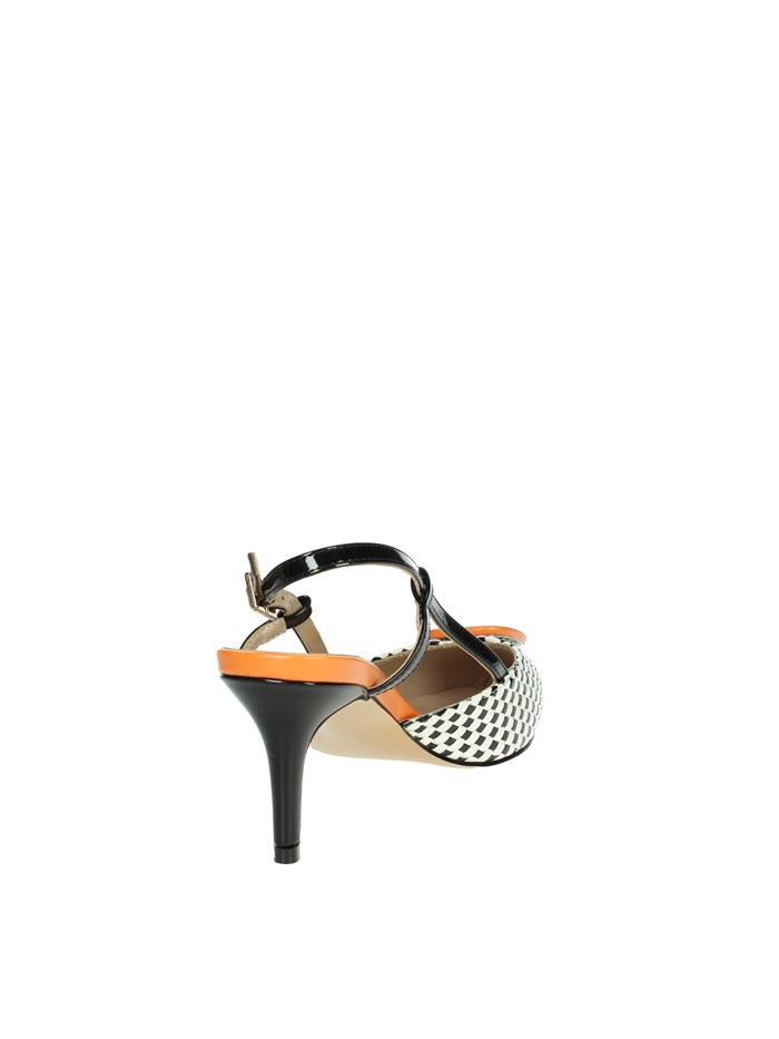 SLINGBACK 8D5201FP BIANCO/NERO