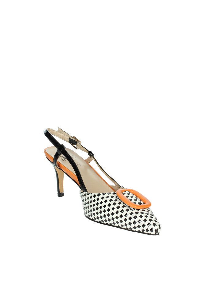 SLINGBACK 8D5201FP BIANCO/NERO