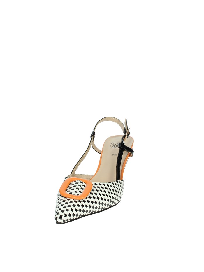 SLINGBACK 8D5201FP BIANCO/NERO
