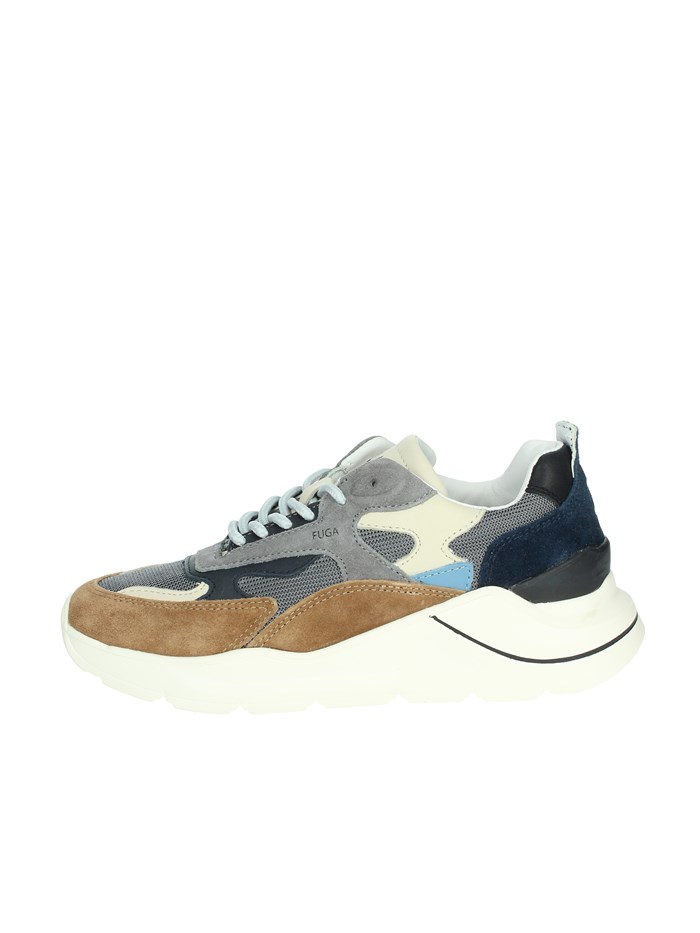 SNEAKERS BASSA W391-FG-DR-DGJ GRIGIO/CUOIO