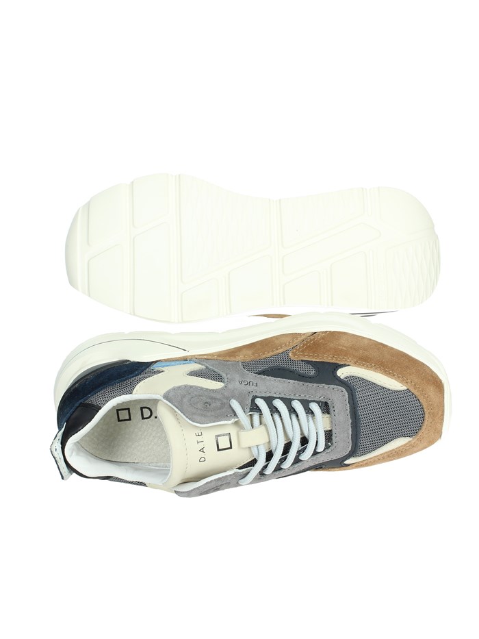 SNEAKERS BASSA W391-FG-DR-DGJ GRIGIO/CUOIO