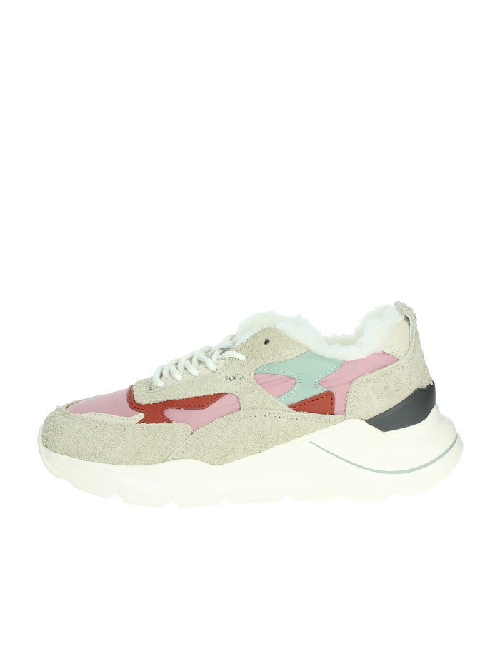 SNEAKERS BASSA W391-FGF-HA-PK BEIGE/ROSA