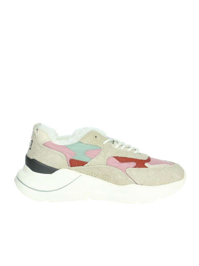 SNEAKERS BASSA W391-FGF-HA-PK BEIGE/ROSA