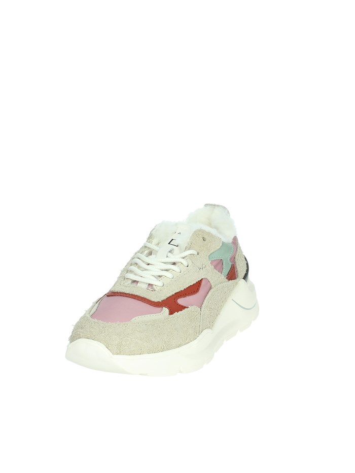 SNEAKERS BASSA W391-FGF-HA-PK BEIGE/ROSA