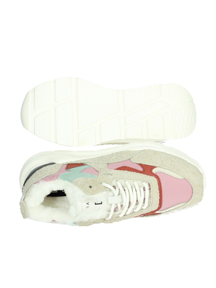 SNEAKERS BASSA W391-FGF-HA-PK BEIGE/ROSA